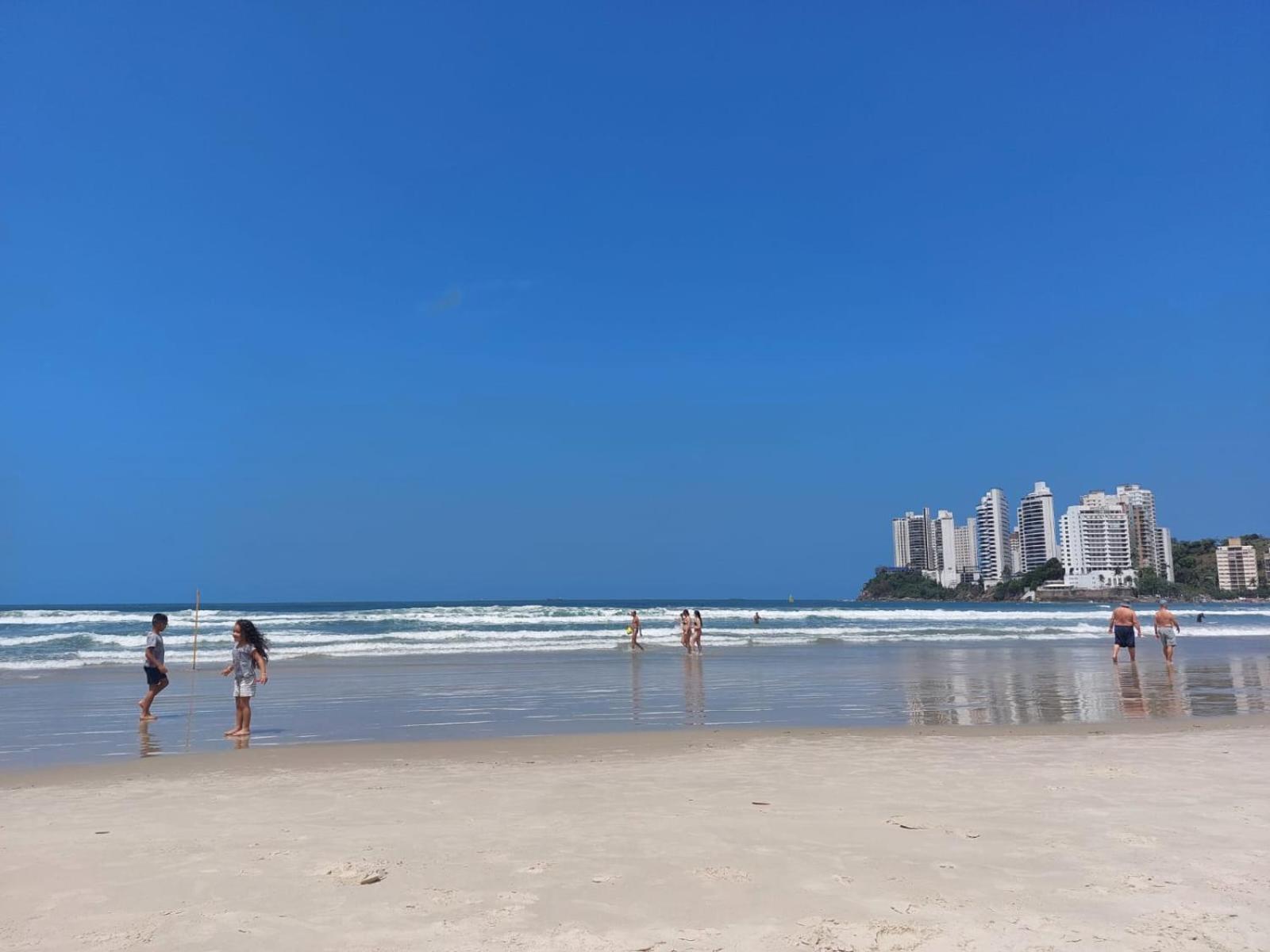Apartamento Com Vista Mar Гуаружа Екстер'єр фото